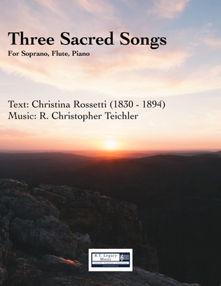 Three Sacred Songs (Soprano, Flute, Piano)