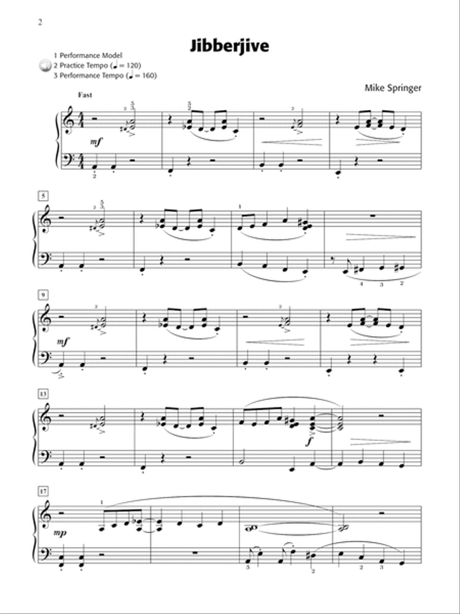 Not Just Another Jazz Book, Book 1 Piano Solo scores gallery preview page 3