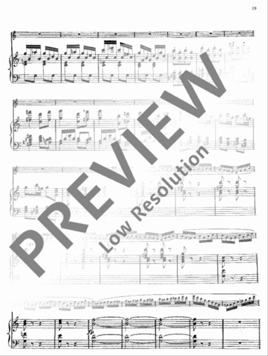 Fantaisie sur des airs écossais Flute scores gallery preview page 20