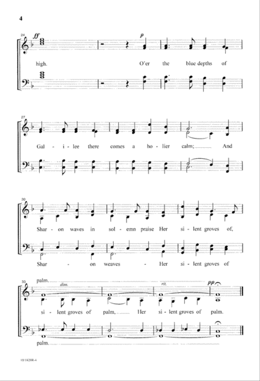 Trilogy for the Christ Child Divisi scores gallery preview page 4