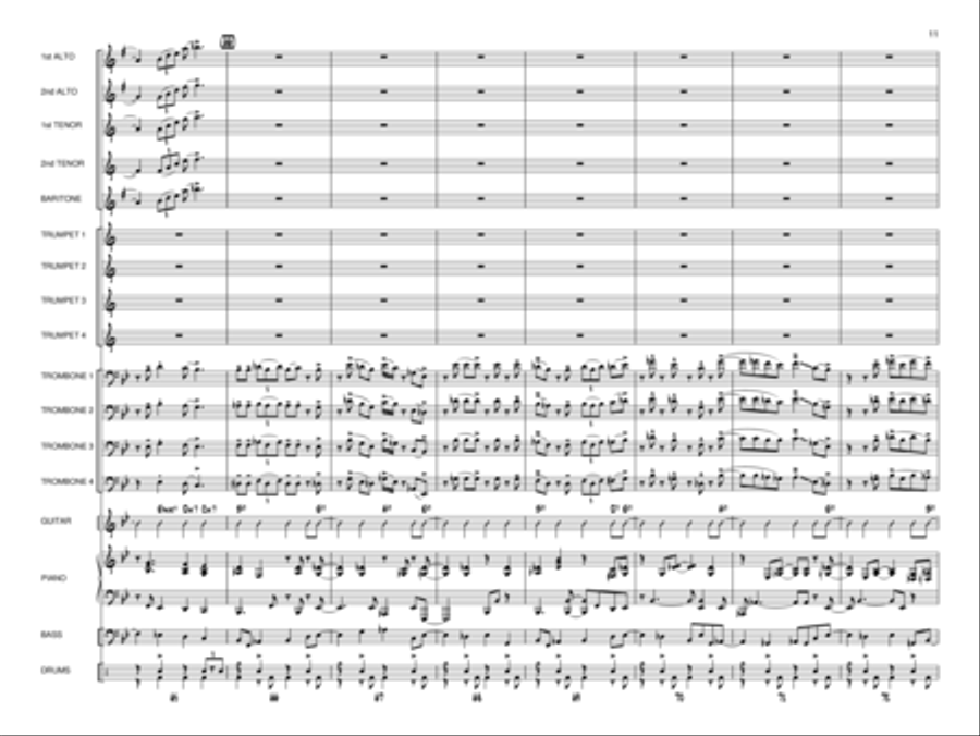 Ace High Jazz Ensemble scores gallery preview page 10
