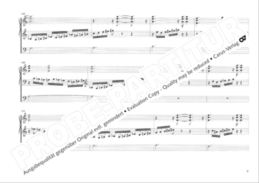 Toccata and Fugue Organ scores gallery preview page 10