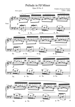 Prelude Op.28, No.8