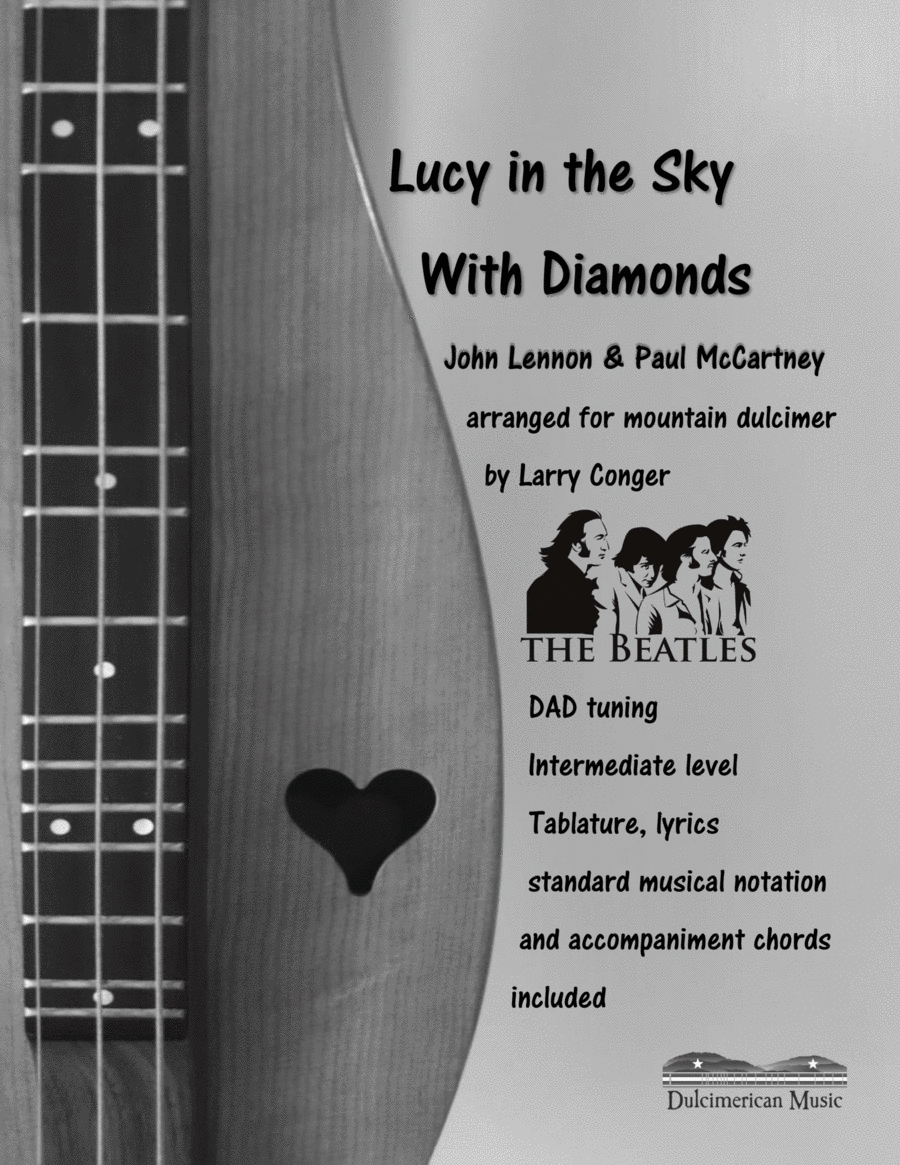 Lucy In The Sky With Diamonds Dulcimer scores gallery preview page 1