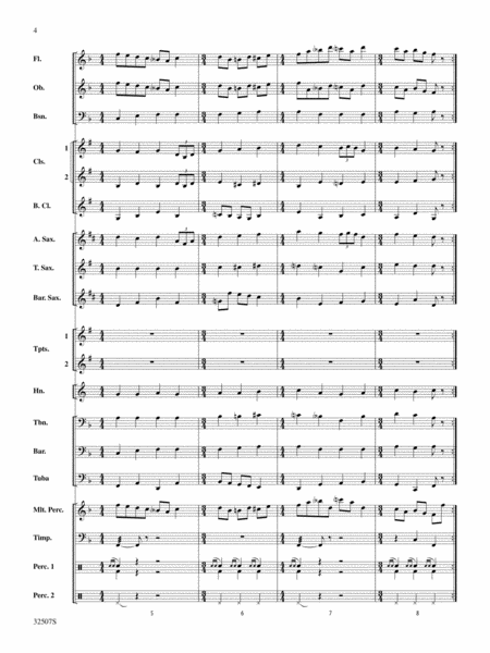 March from "Third Suite": Score