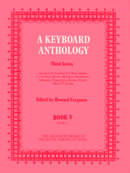 A Keyboard Anthology Third Series Book V