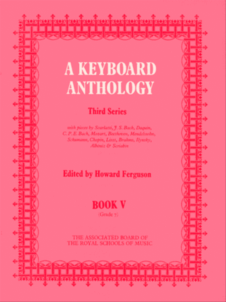 A Keyboard Anthology, Third Series, Book V Piano Method scores gallery preview page 1