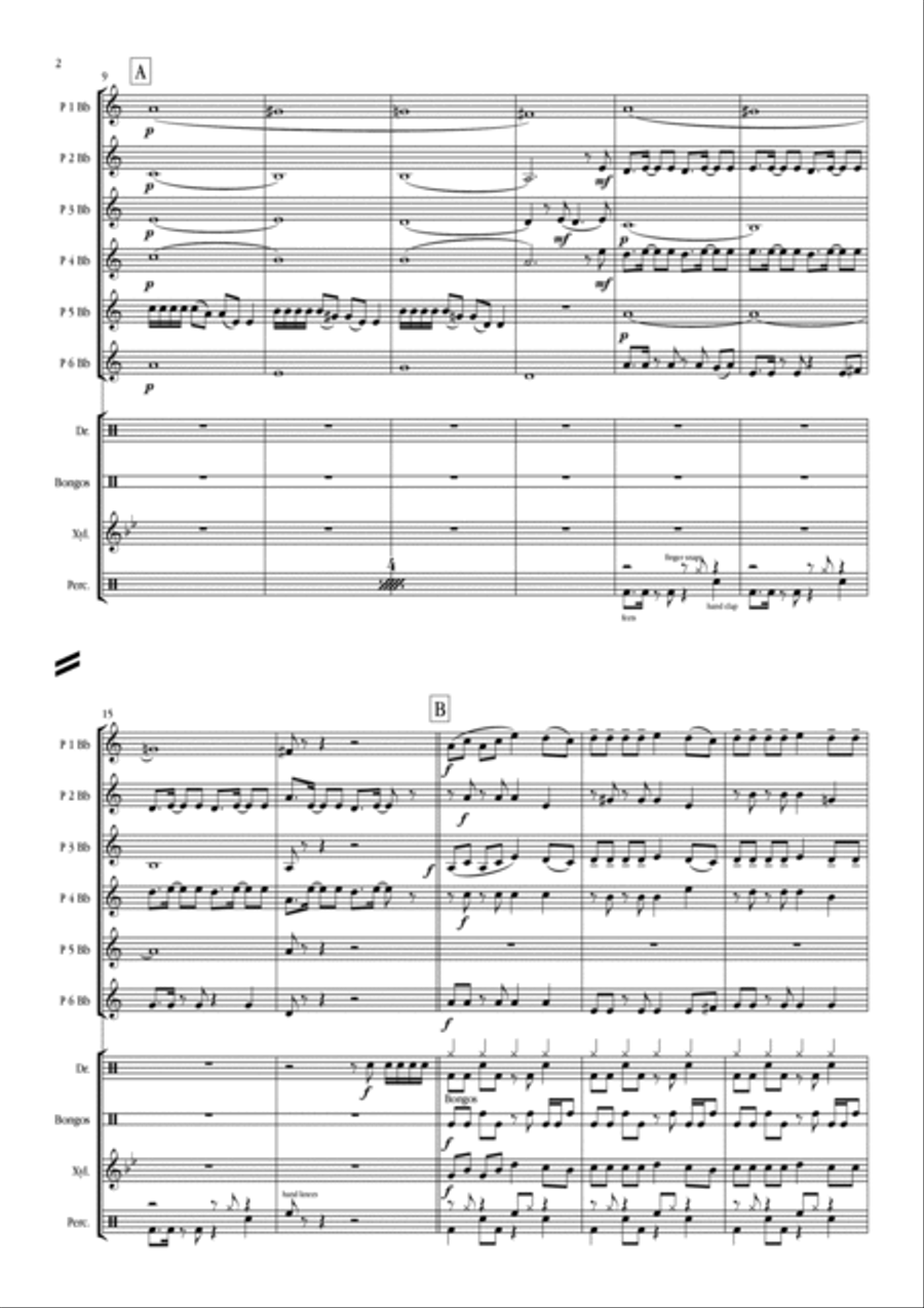 Bones Concert Band scores gallery preview page 2