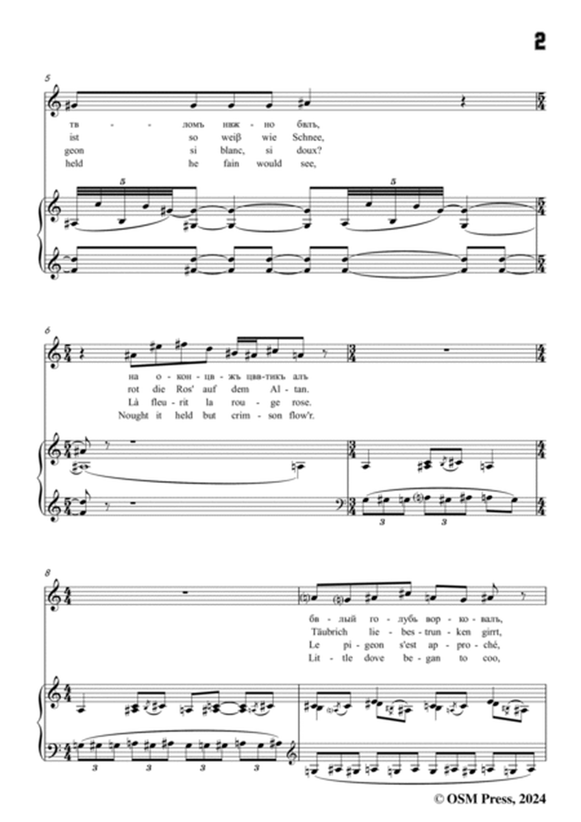 Stravinsky-The Dove(Голубь)(1912),K013 No.2,in a minor