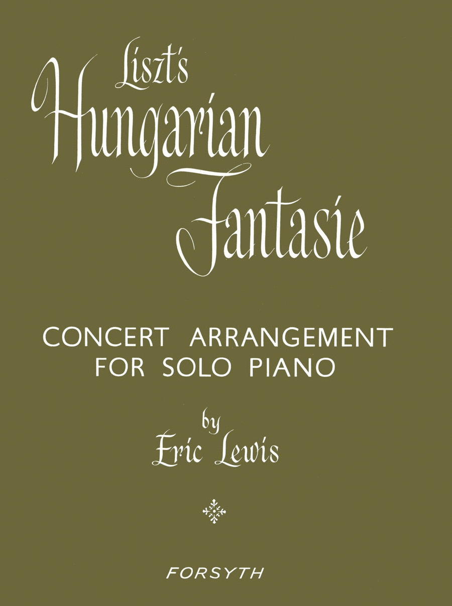 Hungarian Fantasie Piano Solo scores gallery preview page 1