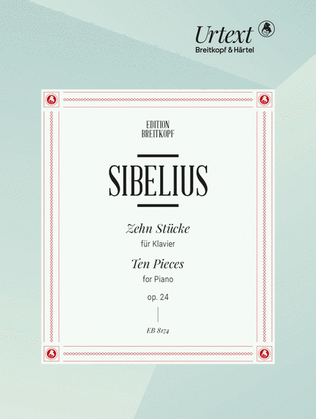 Book cover for 10 Pieces Op. 24