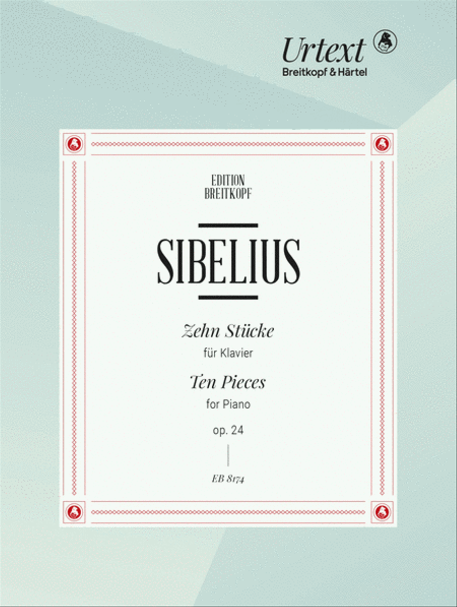 10 Pieces Op. 24 10 Pieces Op. 24 Piano Solo scores gallery preview page 1