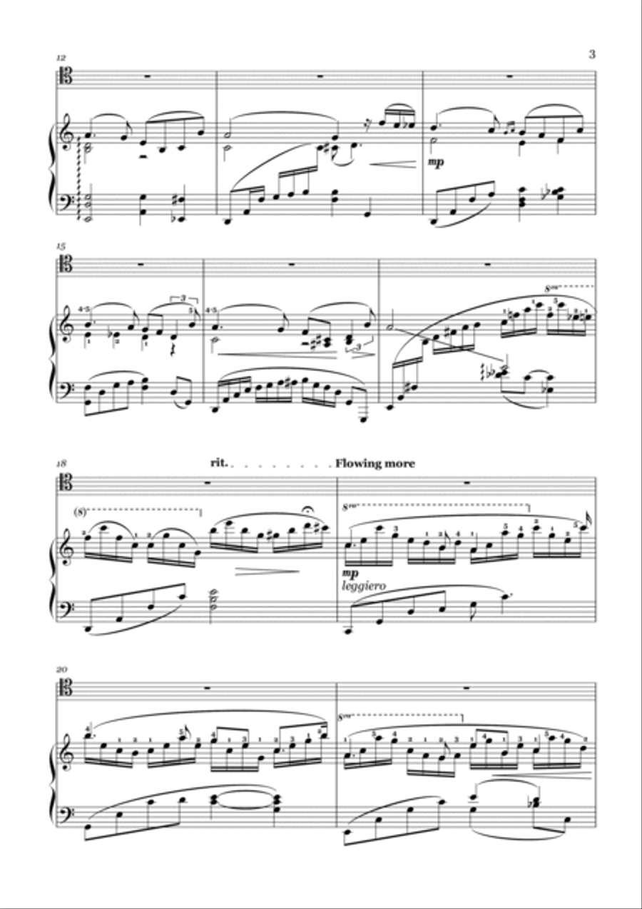 La Vie En Rose Piano scores gallery preview page 3