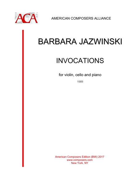 [Jazwinski] Invocations