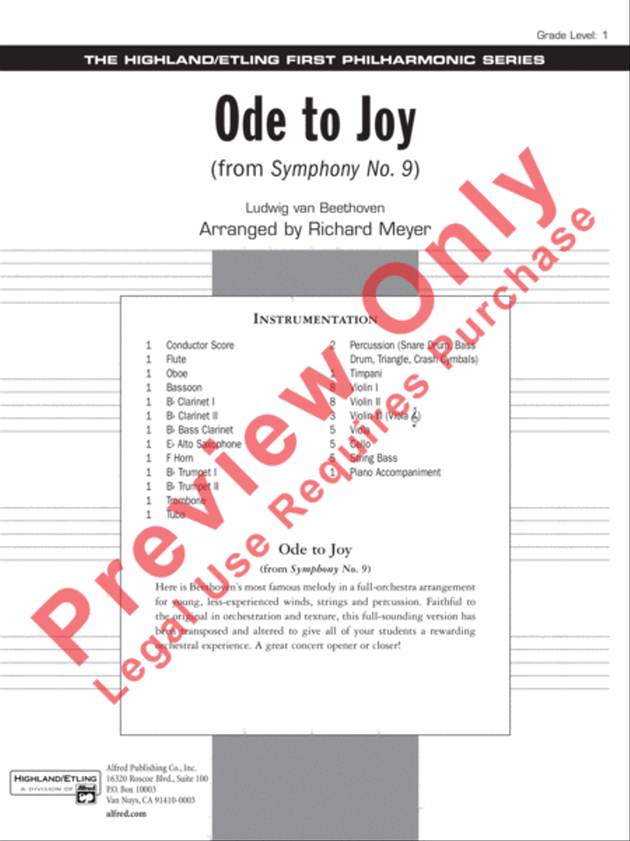 Ode to Joy