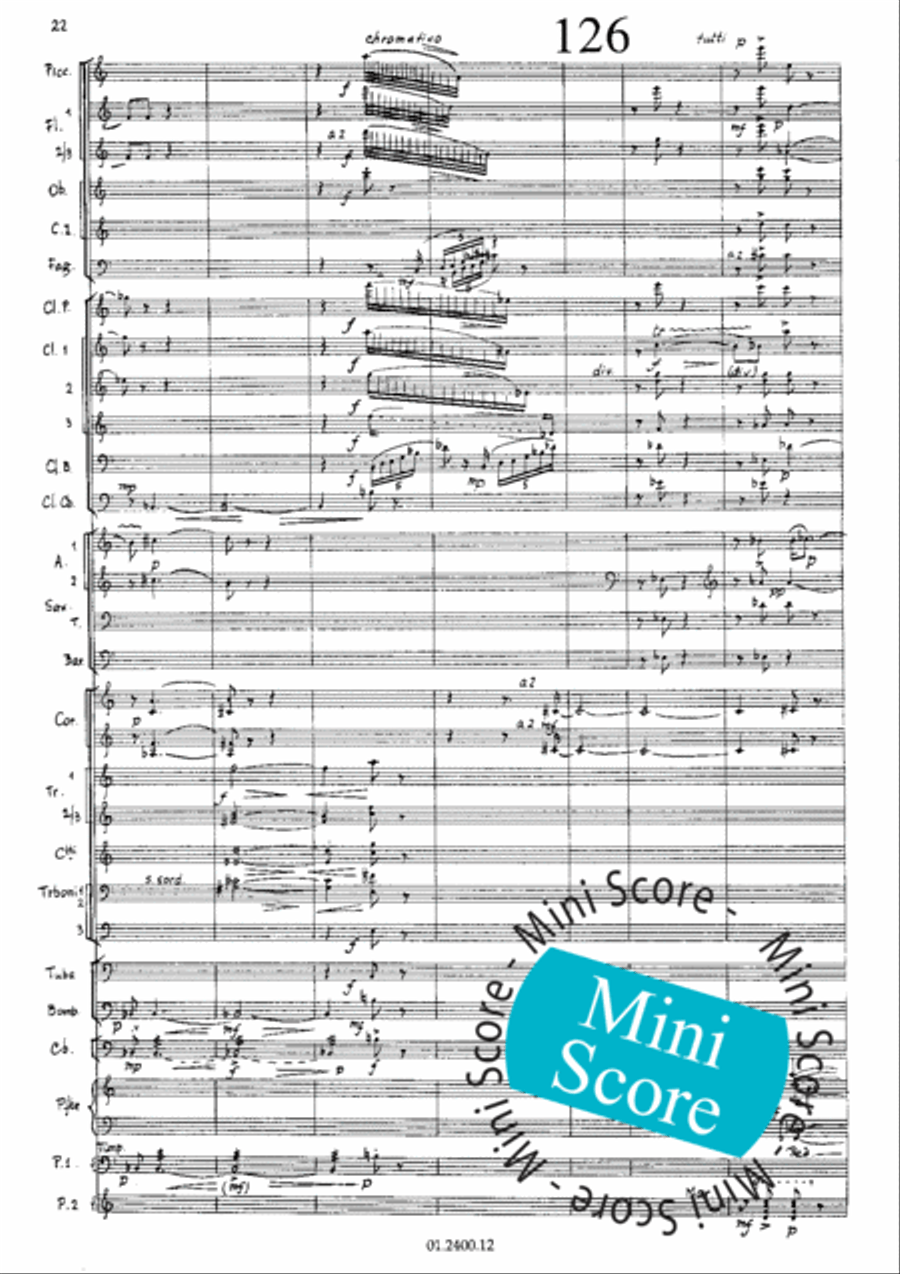 Aratoro I Aratoro I Concert Band scores gallery preview page 26
