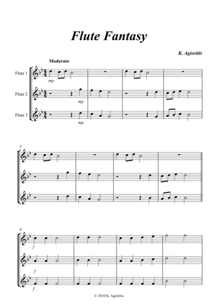 Tunes for Three - Three Easy Trios for Flute - Book 1 image number null
