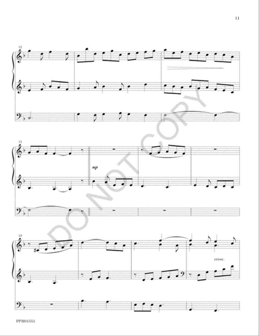 Five Plainsong Preludes for Organ Organ Solo scores gallery preview page 14