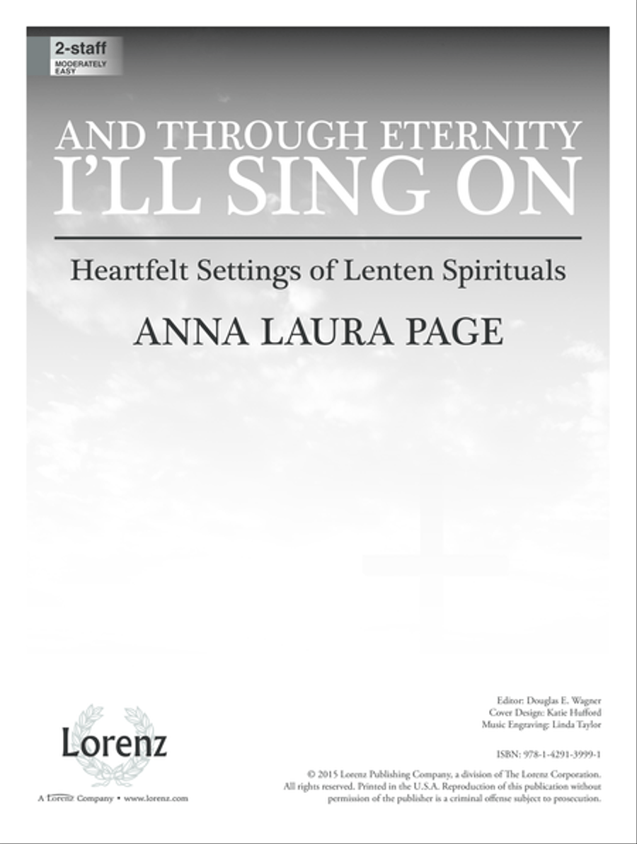 And Through Eternity I'll Sing On Organ scores gallery preview page 1