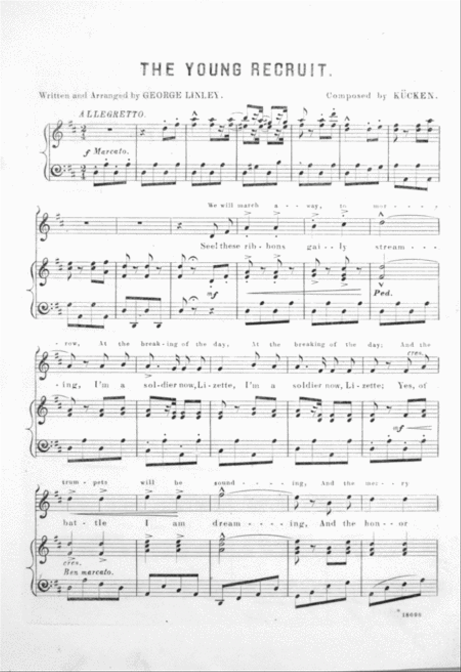 The Young Recruit Piano Solo scores gallery preview page 2