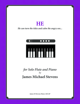 Book cover for He
