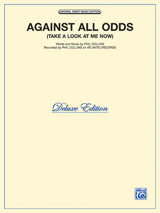 Book cover for Against All Odds - Take A Look At Me Now