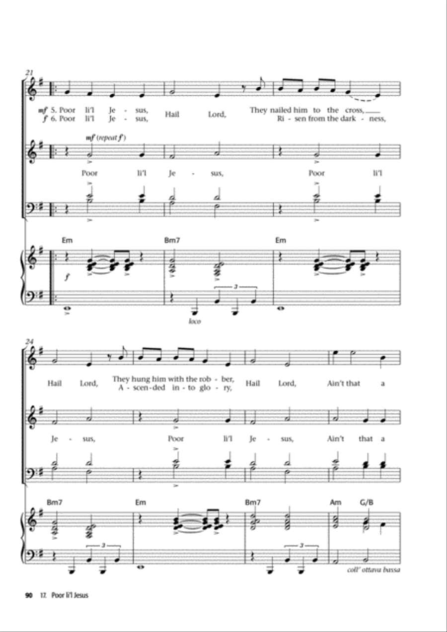 Voiceworks at Christmas Unison Choir scores gallery preview page 21