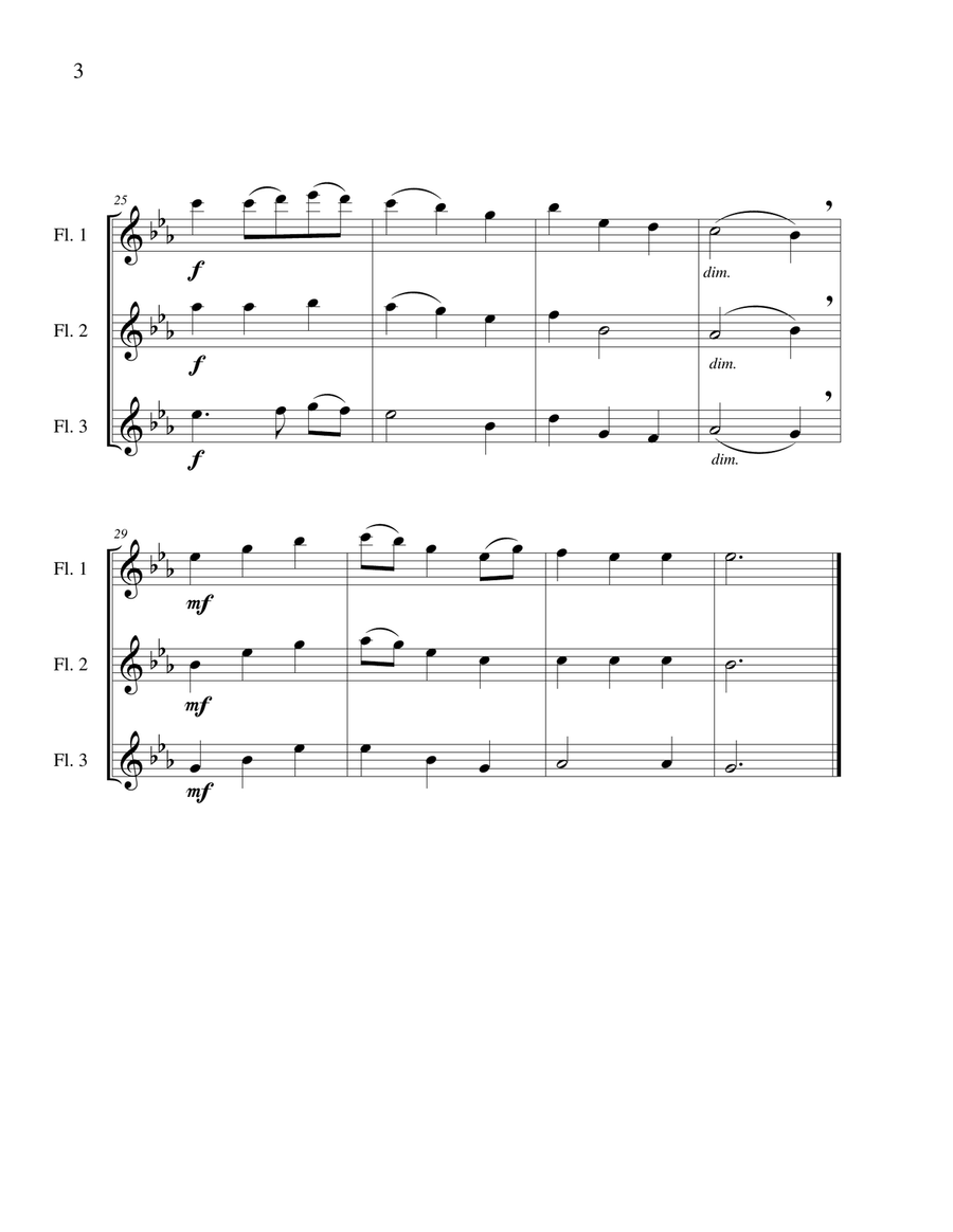 Be Thou My Vision - Flute Trio Flute Trio scores gallery preview page 5