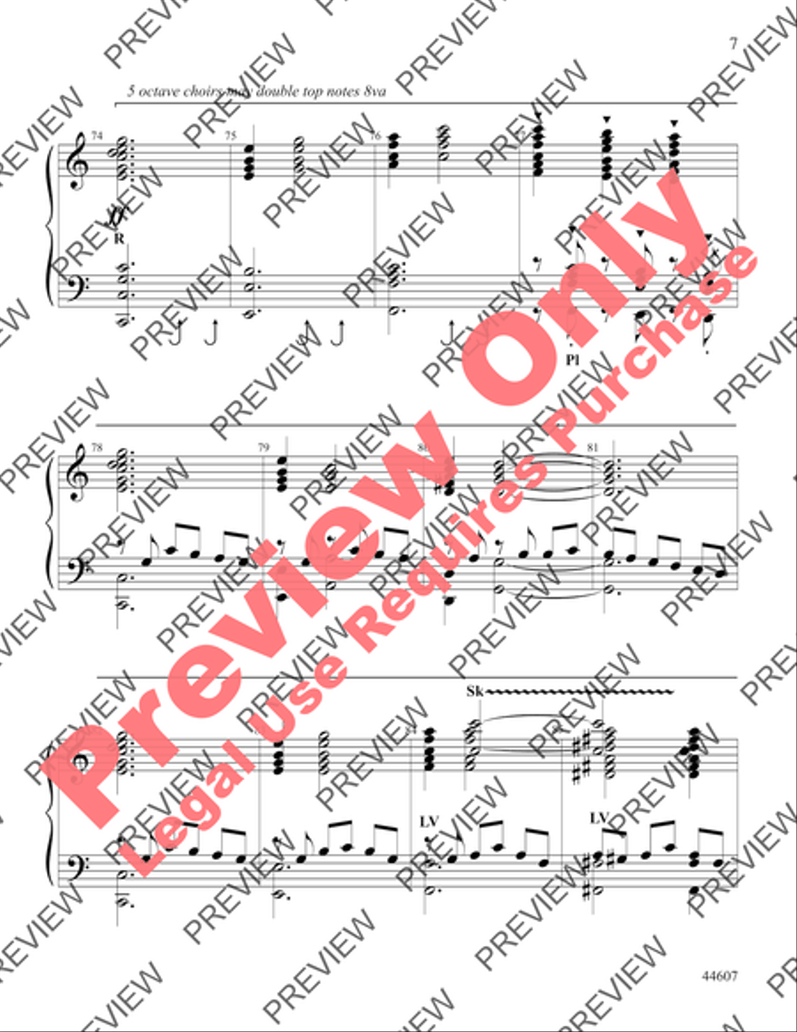 Oh, How Jesus Loves Me Oh, How Jesus Loves Me Handbell Choir scores gallery preview page 7