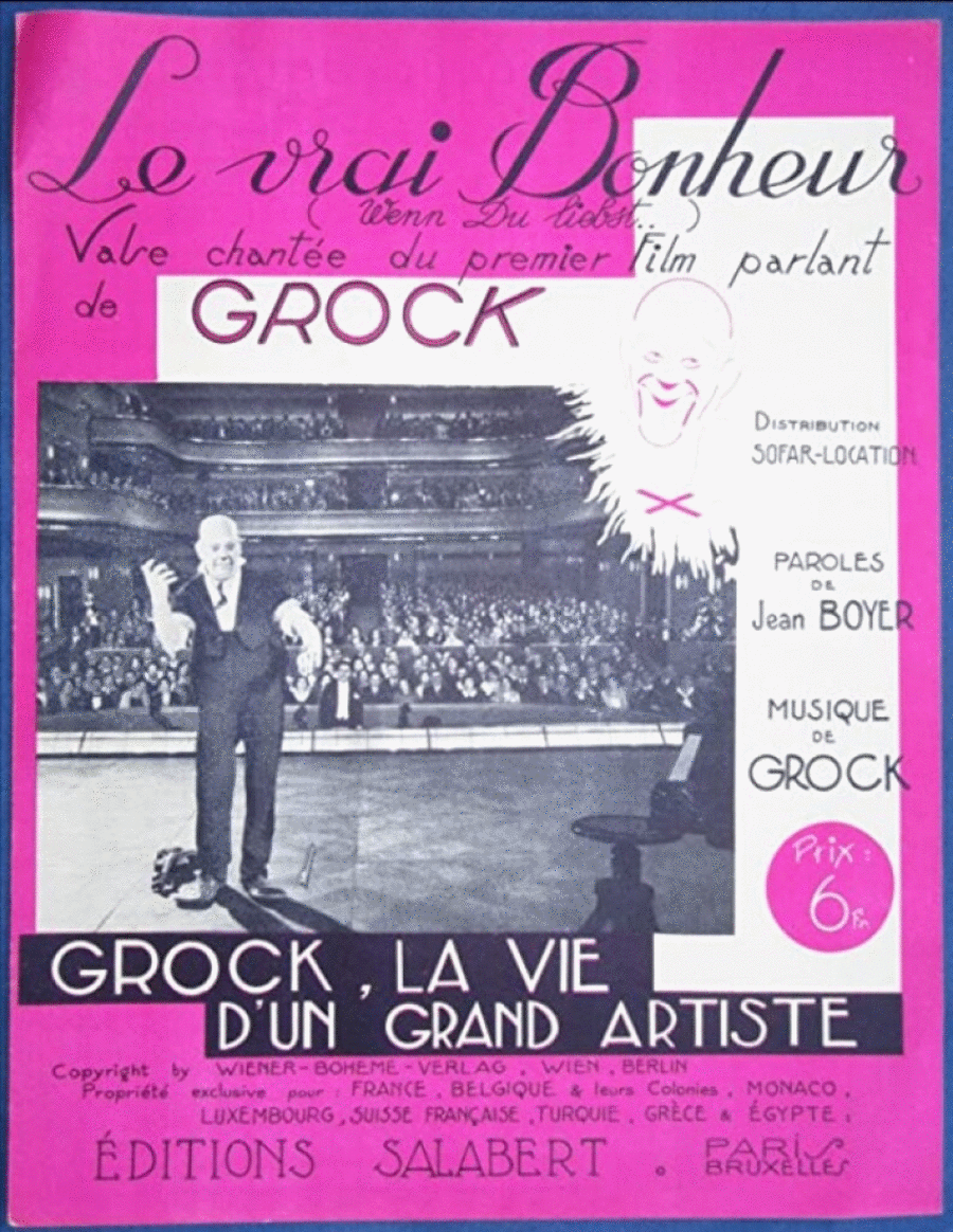 Vrai Bonheur Chant-Piano Voice Solo scores gallery preview page 1