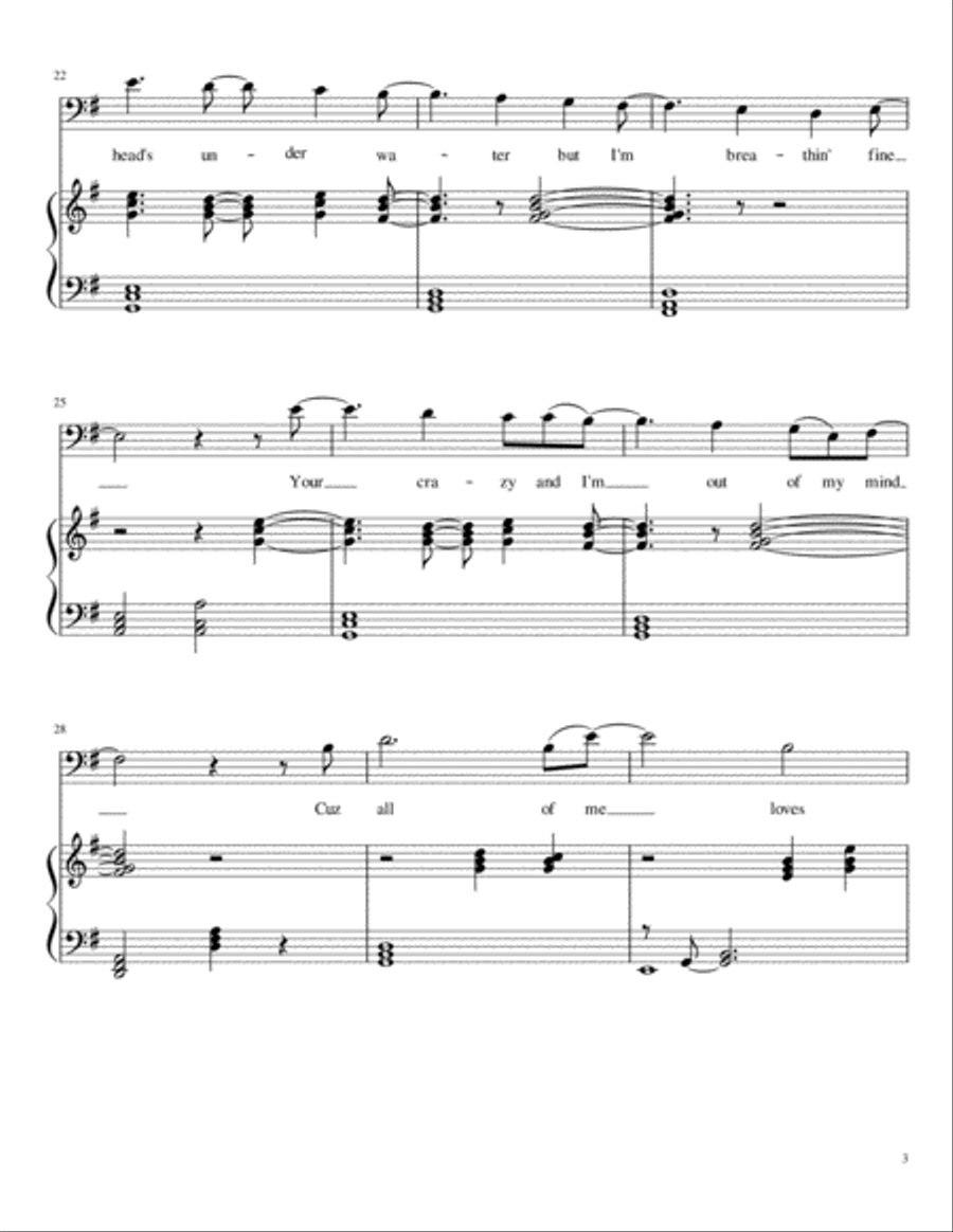 All Of Me Small Ensemble scores gallery preview page 4