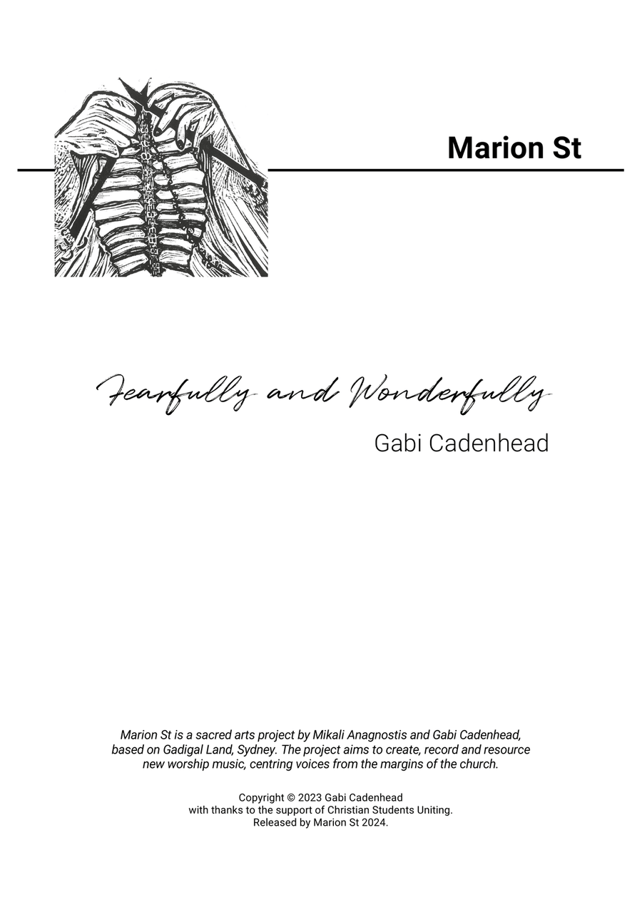 Fearfully and Wonderfully Piano scores gallery preview page 1