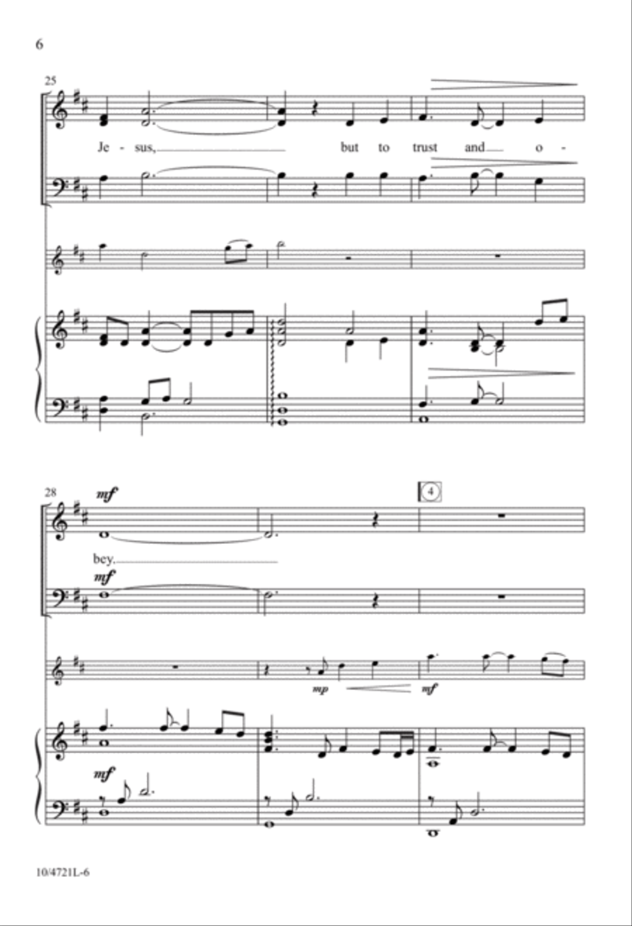 Trust and Obey 3-Part scores gallery preview page 6