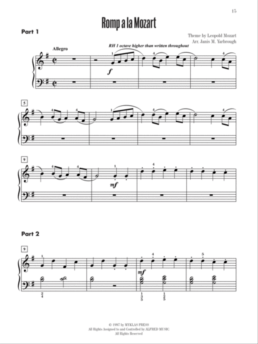 Contest Winners for Three, Book 2 Small Ensemble scores gallery preview page 5