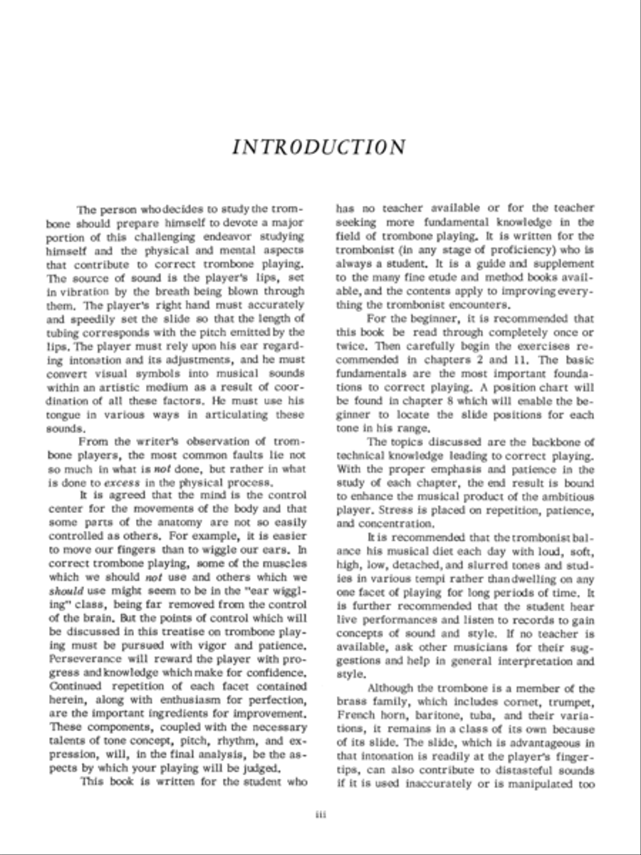 The Art of Trombone Playing Baritone Horn scores gallery preview page 3