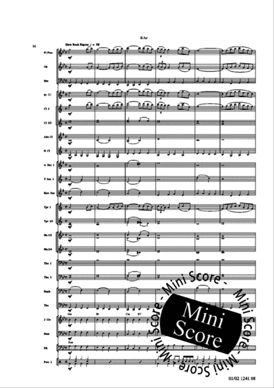 New Baroque Suite New Baroque Suite Concert Band scores gallery preview page 22