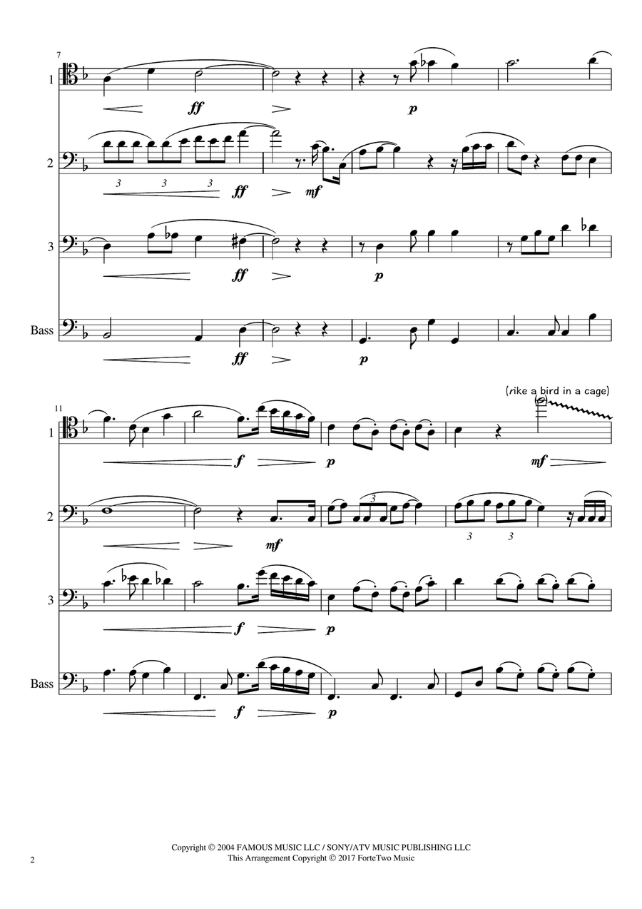 I'm So Ronery I'm So Ronery Small Ensemble scores gallery preview page 2