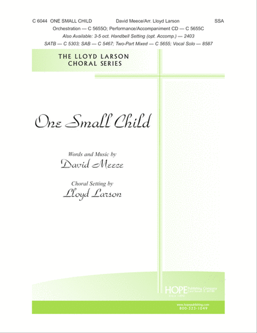 One Small Child Choir scores gallery preview page 1