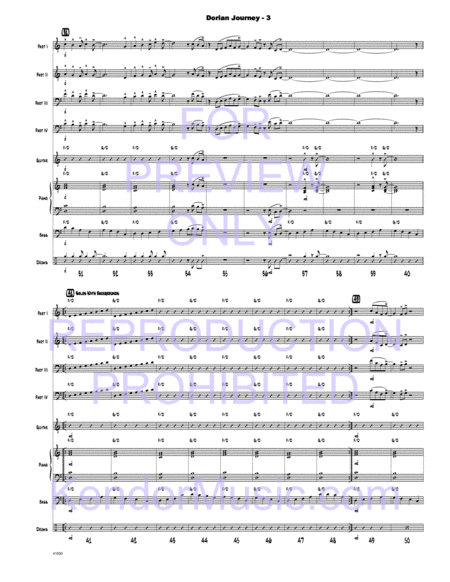 Dorian Journey (Full Score)