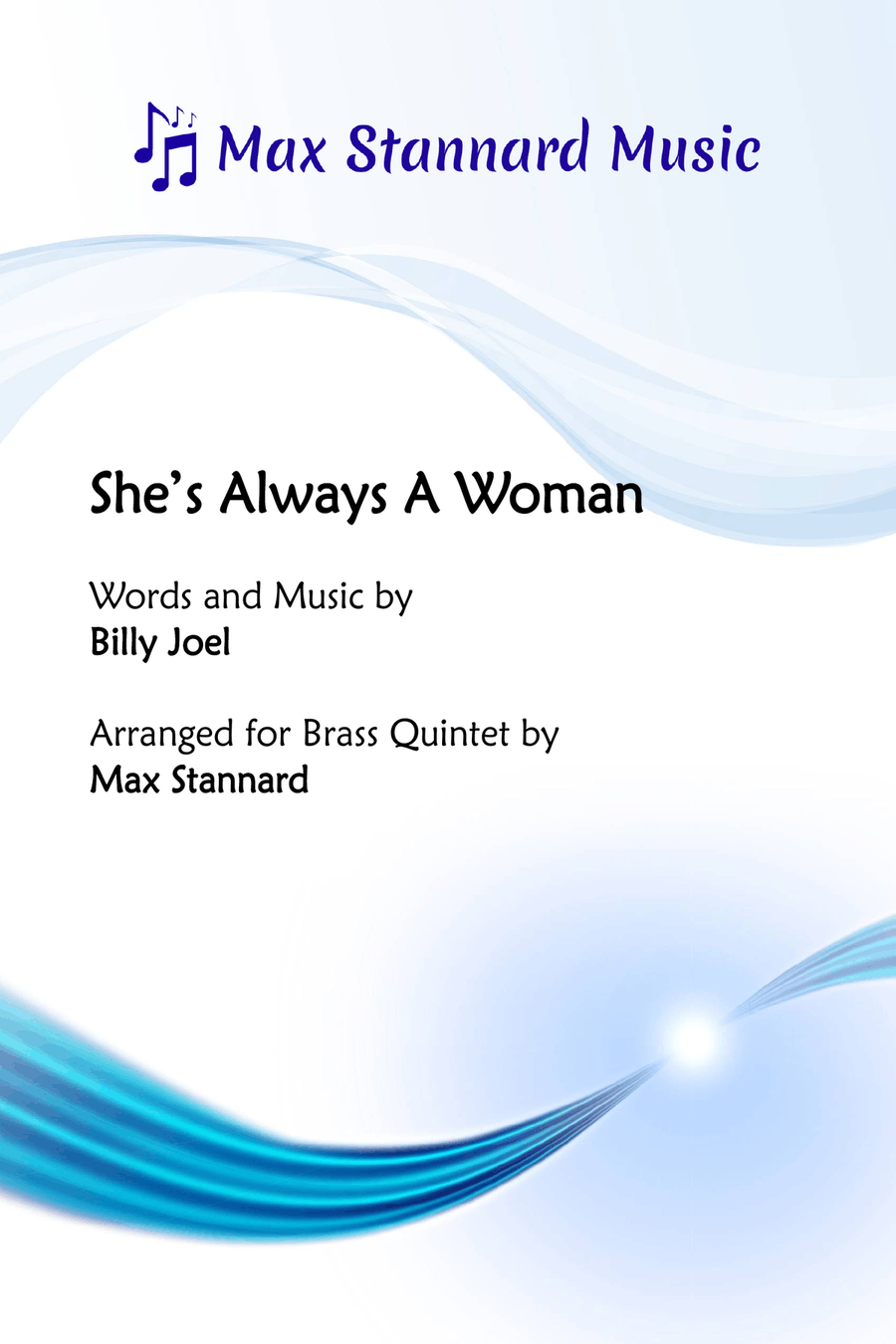 She's Always A Woman Brass Ensemble scores gallery preview page 1