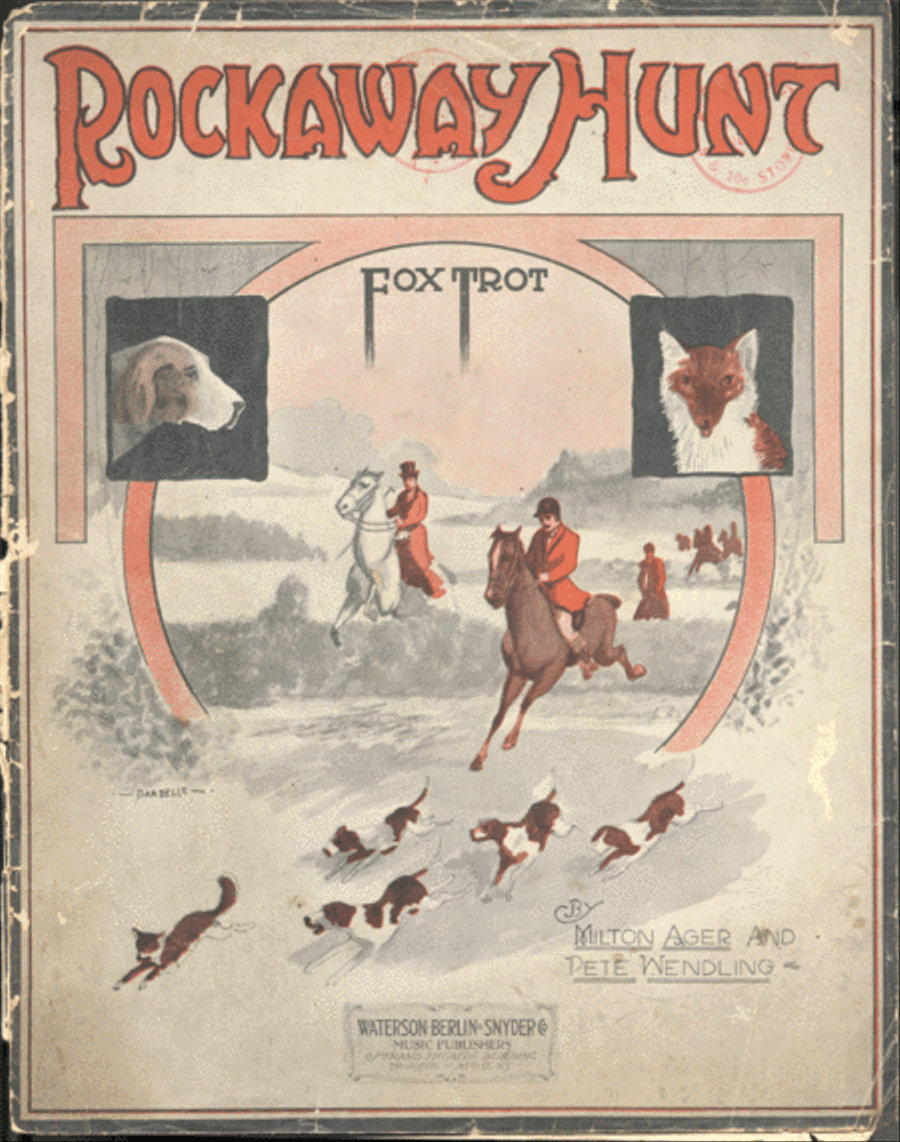 Rockaway Hunt Fox Trot Piano Solo scores gallery preview page 1