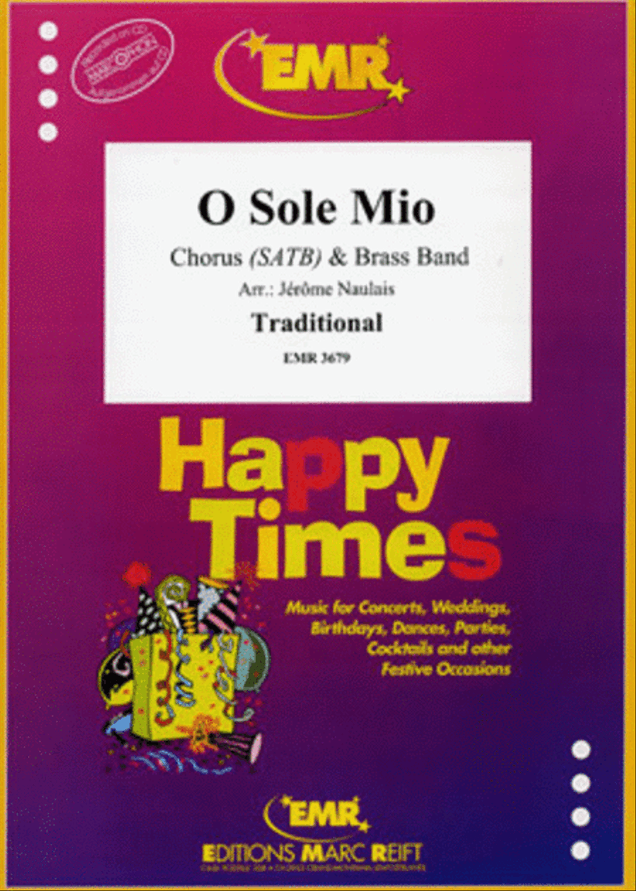 O Sole Mio 4-Part scores gallery preview page 1