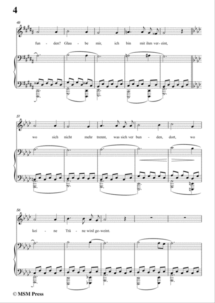 Schubert-Thekla: Eine Geisterstimme(Thekla: A Spirit Voice),D.595,in g sharp minor,for Voice&Piano Voice scores gallery preview page 6