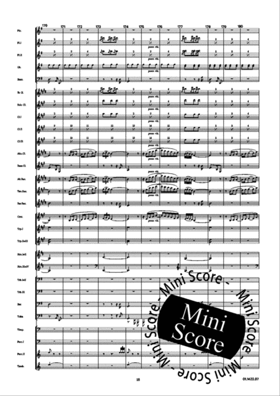 Aragon Concert Band scores gallery preview page 24