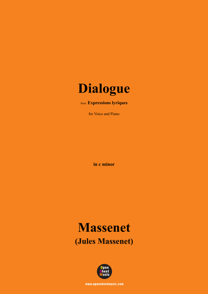 Massenet-Dialogue,in c minor