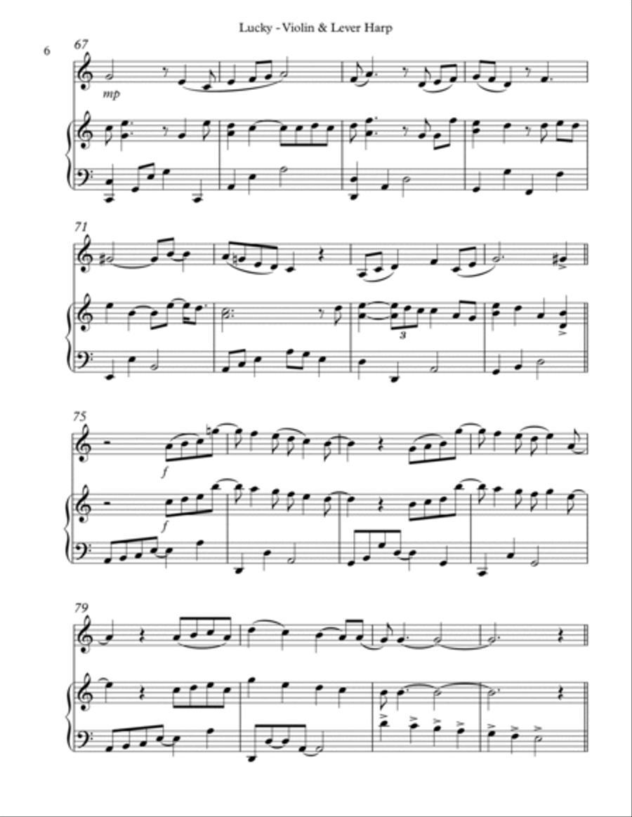 Lucky String Duet scores gallery preview page 6