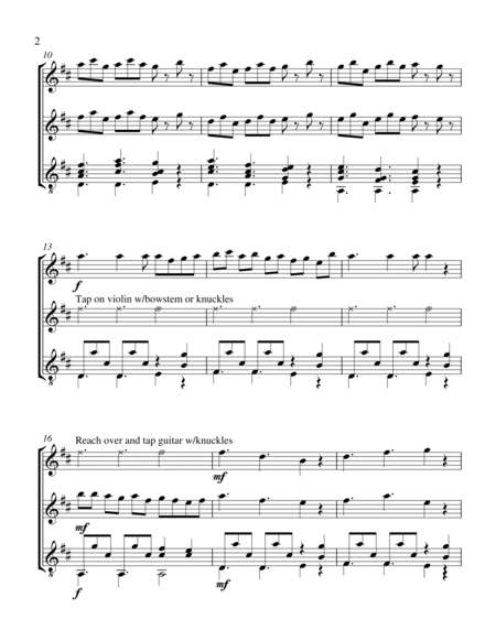Three Entertainments (Flute, Violin and Guitar) - Fiesta - Score and Parts image number null