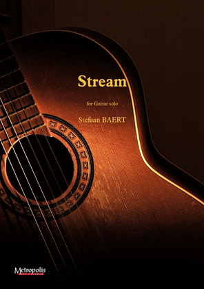 Book cover for Stream for Solo Guitar