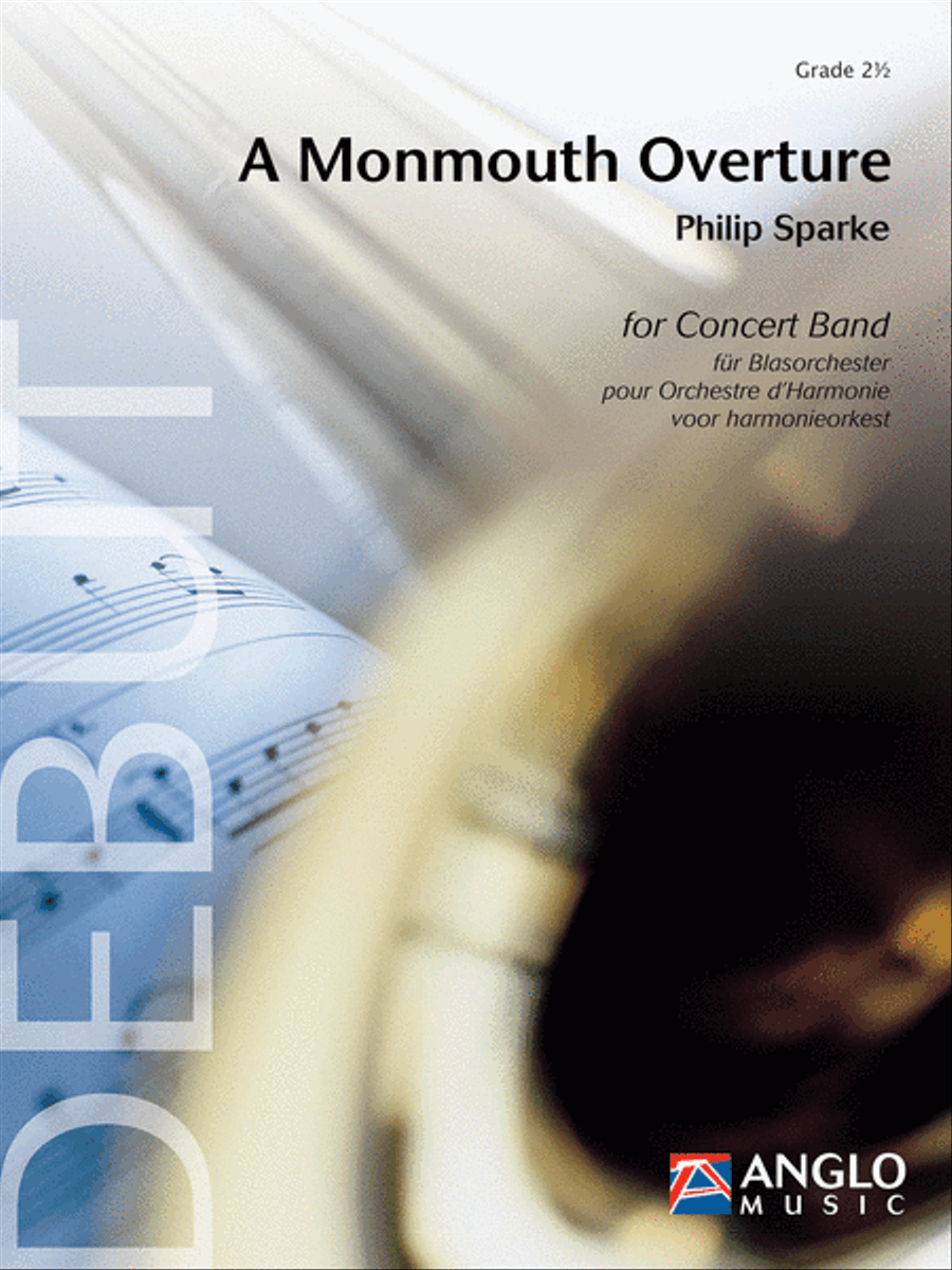 A Monmouth Overture Concert Band scores gallery preview page 1