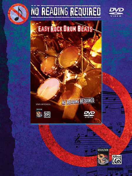 No Reading Required: Easy Rock Drum Beats (DVD)